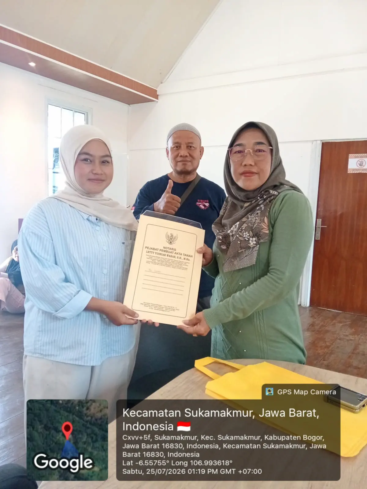 Dokumentasi Penyerahan SHM 4